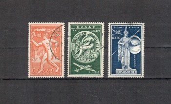 Griechenland Michelnummer 615 - 617 gestempelt Griechenland Michelnummer 615 - 617 gestempelt