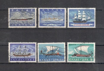 Griechenland Michelnummer 668 - 673 gestempelt