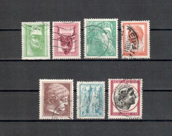 Griechenland Michelnummer 689 - 695 gestempelt