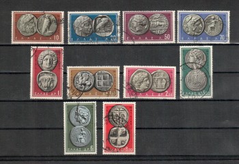 Griechenland Michelnummer 696 - 705 gestempelt Griechenland Michelnummer 696 - 705 gestempelt