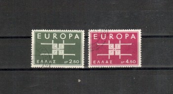 Griechenland Michelnummer 821 - 822 gestempelt