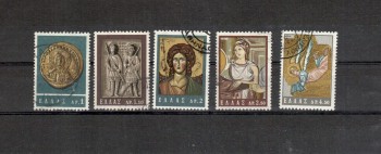 Griechenland Michelnummer 845 - 849 gestempelt