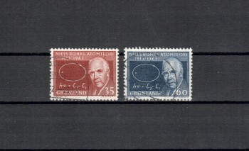 Groenland Michelnummer 62 - 63 gestempelt