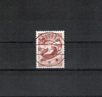 Groenland Michelnummer 66 gestempelt