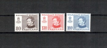 Groenland Michelnummer 112 - 114 postfrisch