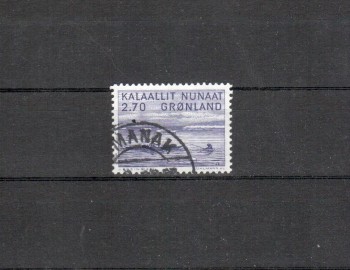 Groenland Michelnummer 136 gestempelt