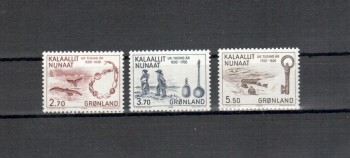 Groenland Michelnummer 148 - 150 postfrisch