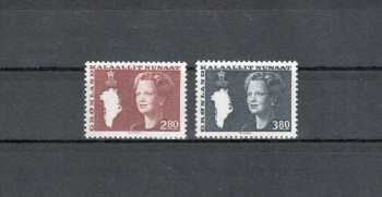Groenland Michelnummer 155 - 156 postfrisch