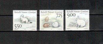 Groenland Michelnummer 249 - 251 postfrisch