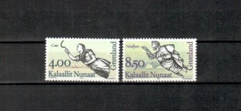 Groenland Michelnummer 252 - 253 postfrisch