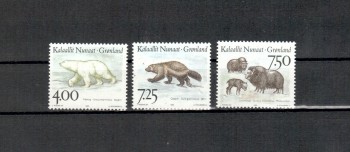 Groenland Michelnummer 274 - 276 postfrisch
