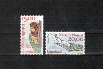 Groenland Michelnummer 294 - 295 postfrisch
