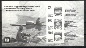Groenland Michelnummer 371 - 373 Block 22 postfrisch