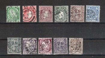 Irland Michelnummer 71 - 81 gestempelt Irland Michelnummer 71 - 81 gestempelt