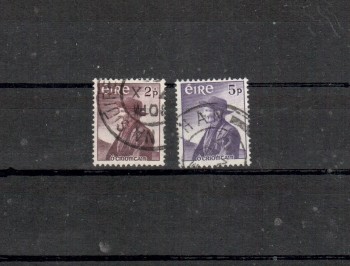 Irland Michelnummer 130 - 131 gestempelt