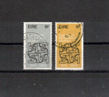 Irland Michelnummer 232 - 233 gestempelt Irland Michelnummer 232 - 233 gestempelt
