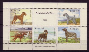 Irland Michelnummer 510 - 514 Block 4 postfrisch