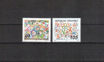 Kroatien Michelnummer 203 - 204 postfrisch