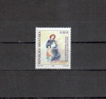 Kroatien Zwangszuschlag Michelnummer 36 postfrisch Kroatien Zwangszuschlag Michelnummer 36 postfrisch