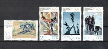 LakePlacid 012 DDR Michelnummer 2478 - 2481 postfrisch LakePlacid 012 DDR Michelnummer 2478 - 2481 postfrisch