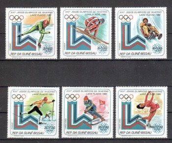 LakePlacid 020 Guinea - Bissau Michelnummer 544 - 549 A postfrisch LakePlacid 020 Guinea - Bissau Michelnummer 544 - 549 A postfrisch