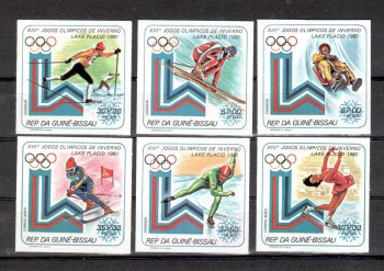 LakePlacid 021 Guinea - Bissau Michelnummer 544 - 549 B postfrisch LakePlacid 021 Guinea - Bissau Michelnummer 544 - 549 B postfrisch