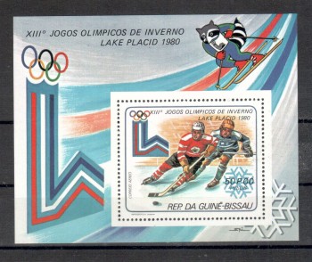 LakePlacid 023 Guinea - Bissau Michelnummer Block 159 A postfrisch LakePlacid 023 Guinea - Bissau Michelnummer Block 159 A postfrisch