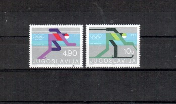LakePlacid 024 Jugoslawien Michelnummer 1821 - 1822 postfrisch LakePlacid 024 Jugoslawien Michelnummer 1821 - 1822 postfrisch