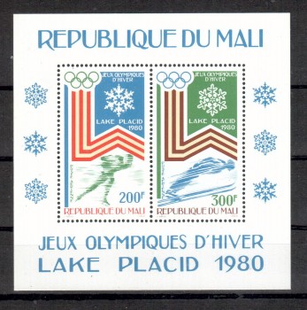LakePlacid 031 Mali Michelnummer Block 12 A postfrisch LakePlacid 031 Mali Michelnummer Block 12 A postfrisch