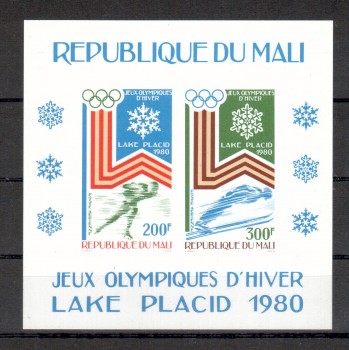 LakePlacid 032 Mali Michelnummer Block 12 B postfrisch LakePlacid 032 Mali Michelnummer Block 12 B postfrisch