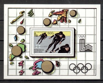 LakePlacid 042 Obervolta Michelnummer 787 - 790 postfrisch LakePlacid 042 Obervolta Michelnummer 787 - 790 postfrisch