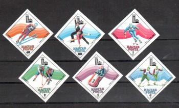 LakePlacid 072 Ungarn Michelnummer 3390 - 3395 B postfrisch LakePlacid 072 Ungarn Michelnummer 3390 - 3395 B postfrisch