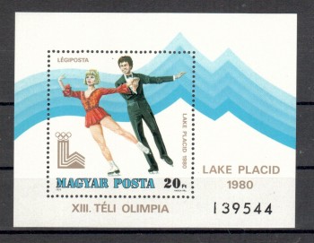 LakePlacid 073 Ungarn Michelnummer Block 140 A postfrisch LakePlacid 073 Ungarn Michelnummer Block 140 A postfrisch
