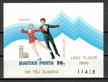 LakePlacid 074 Ungarn Michelnummer Block 140 B postfrisch LakePlacid 074 Ungarn Michelnummer Block 140 B postfrisch