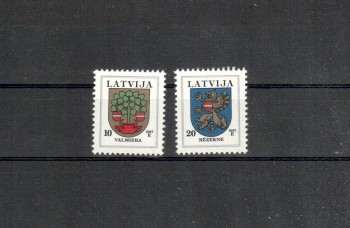 Lettland Michelnummer 463 - 464 A I Jahreszahl 1997  postfrisch