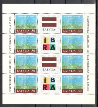 Lettland Michelnummer 500 Kleinbogen  postfrisch