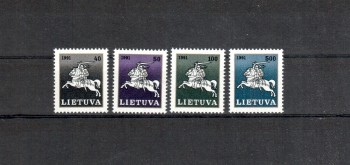 Litauen Michelnummer 491 - 494 postfrisch