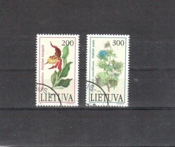 Litauen Michelnummer 499 - 500 gestempelt
