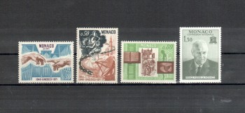 Monako Michelnummer 1005 - 1008 postfrisch Monako Michelnummer 1005 - 1008 postfrisch