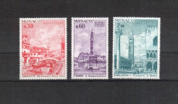 Monako Michelnummer 1042 - 1044 postfrisch Monako Michelnummer 1042 - 1044 postfrisch