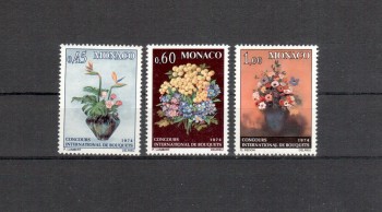Monako Michelnummer 1104 - 1106 postfrisch Monako Michelnummer 1104 - 1106 postfrisch