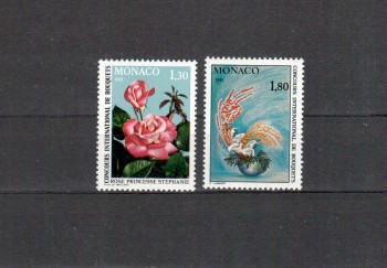 Monako Michelnummer 1447 - 1448 postfrisch Monako Michelnummer 1447 - 1448 postfrisch