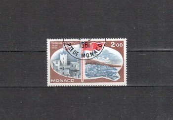 Monako Michelnummer 1477 gestempelt Monako Michelnummer 1477 gestempelt