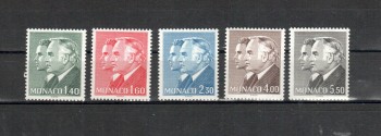 Monako Michelnummer 1481 - 1485 postfrisch Monako Michelnummer 1481 - 1485 postfrisch