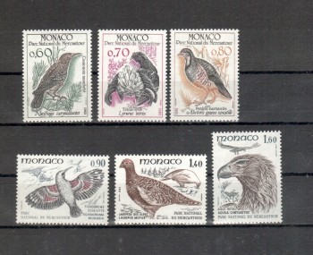 Monako Michelnummer 1520 - 1525 postfrisch Monako Michelnummer 1520 - 1525 postfrisch