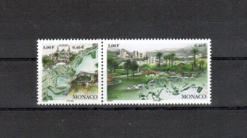 Monako Michelnummer 2454 - 2455 postfrisch Monako Michelnummer 2454 - 2455 postfrisch