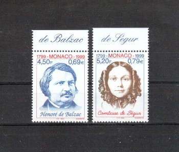 Monako Michelnummer 2461 - 2462 postfrisch Monako Michelnummer 2461 - 2462 postfrisch