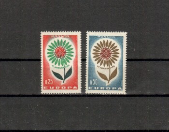 Monako Michelnummer 782 - 783 postfrisch Monako Michelnummer 782 - 783 postfrisch