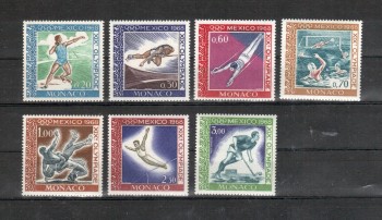 Monako Michelnummer 882 - 885 postfrisch Monako Michelnummer 882 - 885 postfrisch