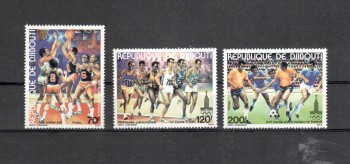 moskau042 Dschibuti Michelnummer 259 - 261 postfrisch